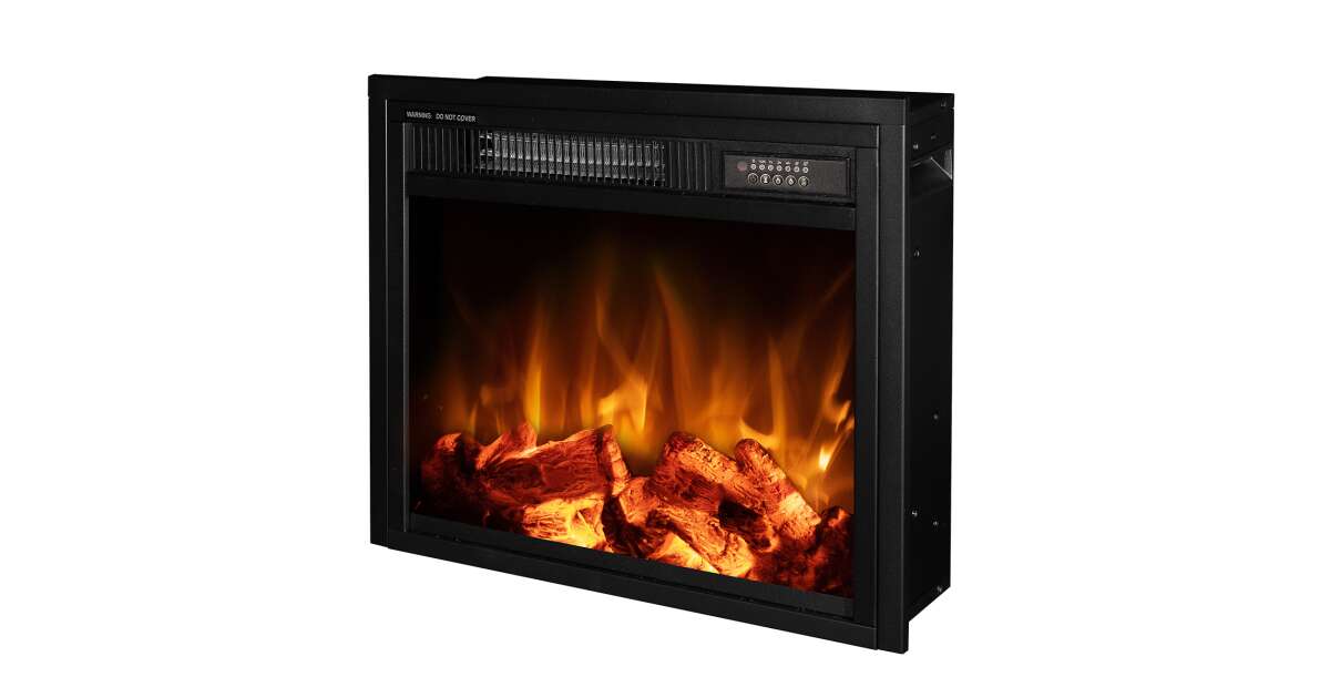 Semineu electric incorporabil Dionis, Art Flame, 429.7x486.5x153.5 mm, 1500W - imagine 4